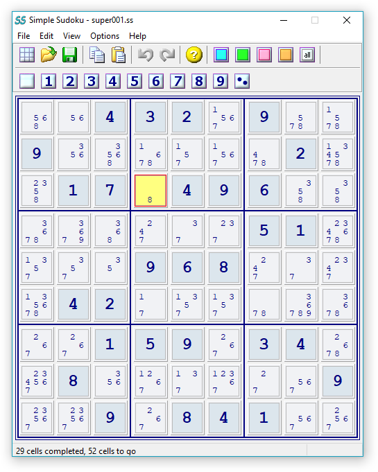 sudoku puzzles with answers free